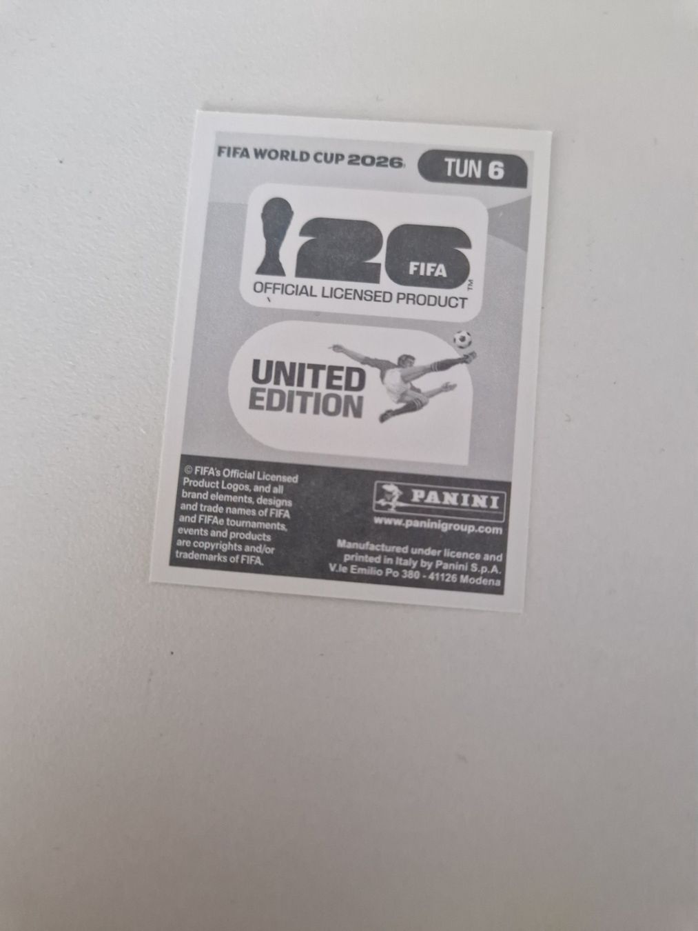 Panini Sammelbilder & Trading cards: Panini Sticker TUN6 – Neu (gemäss Beschreibung) aus Stüsslingen von white_angel86 1