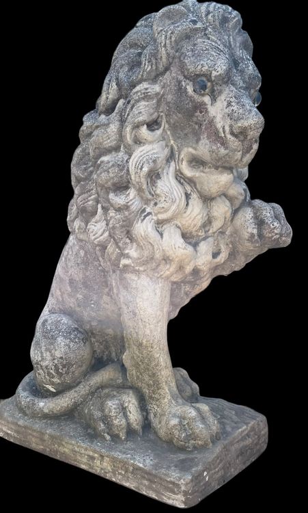 Grosse ArtDeko Garten Löwe Skulptur Kaufen auf Ricardo