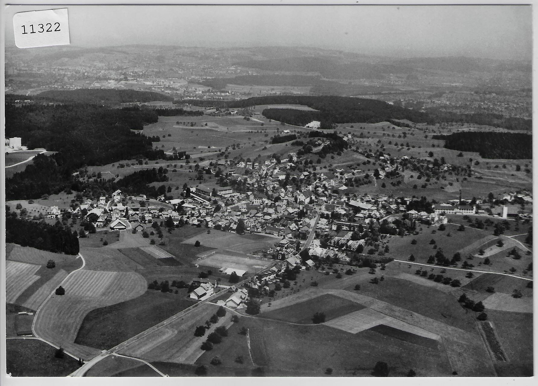 Cartoline postali: Flugaufnahme Kirchberg SG – Antico da Ettingen venduto da Kartenplanet