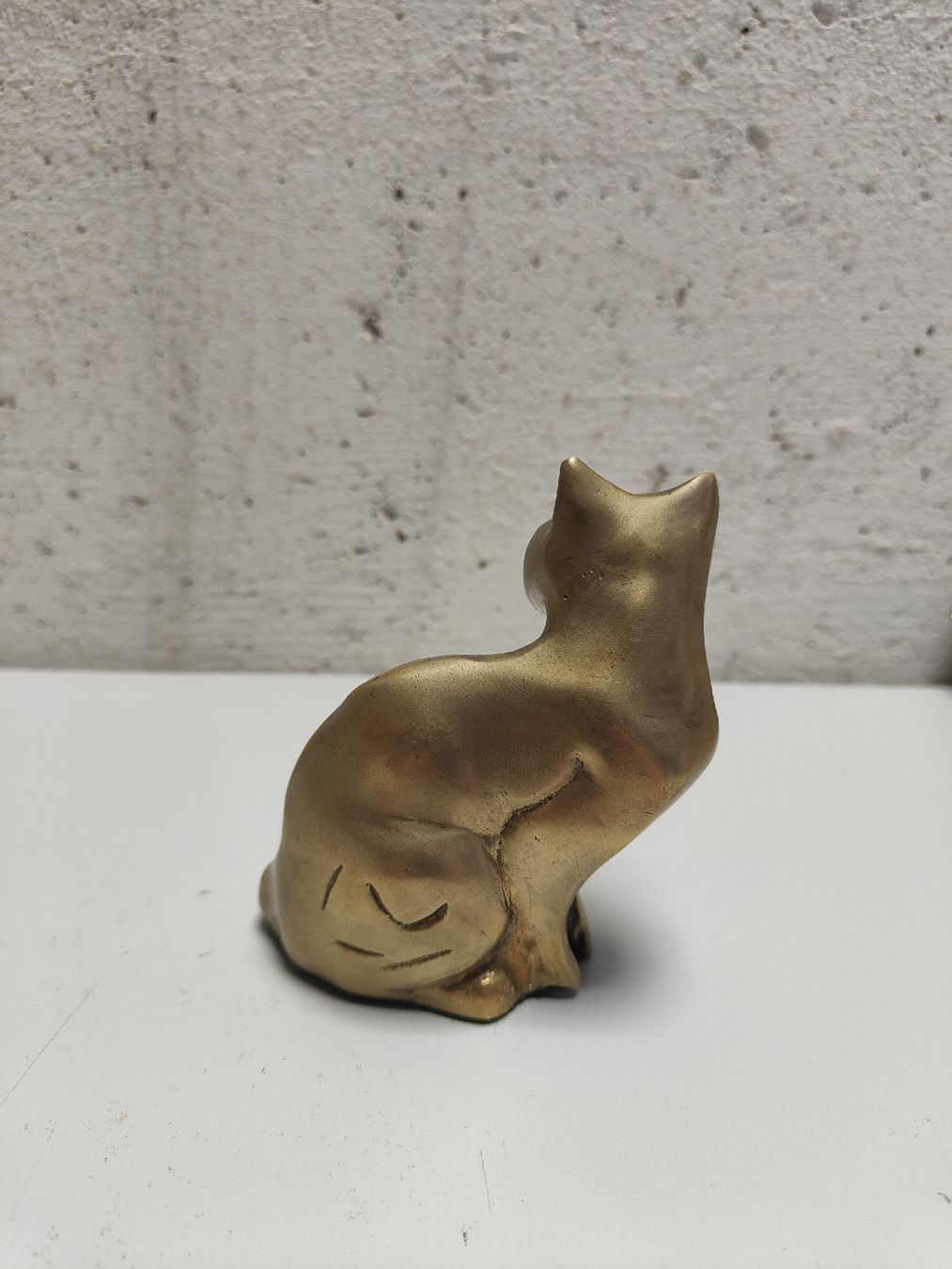 Figuren: Vintage Messing Katze – Gebraucht aus Neuenhof von  3