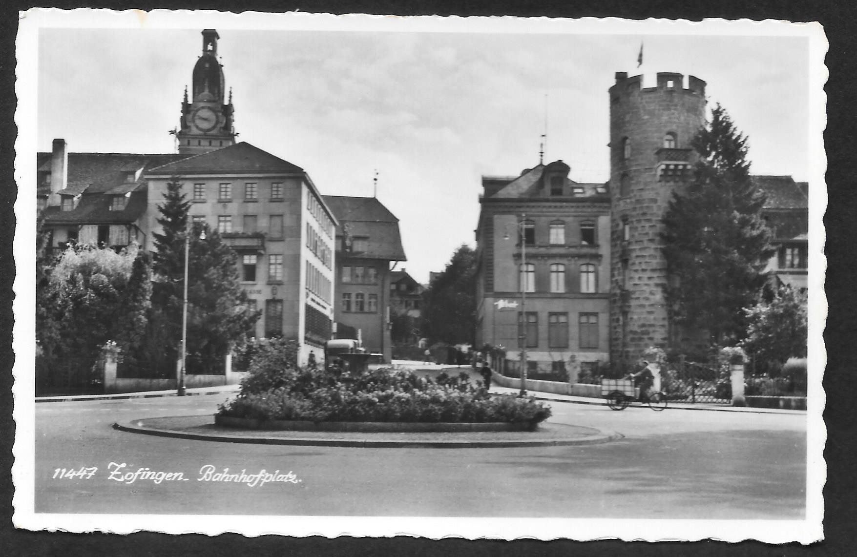 Cartes postales: Zofingen Bahnhofplatz – D'occasion à Olten par clotaldi