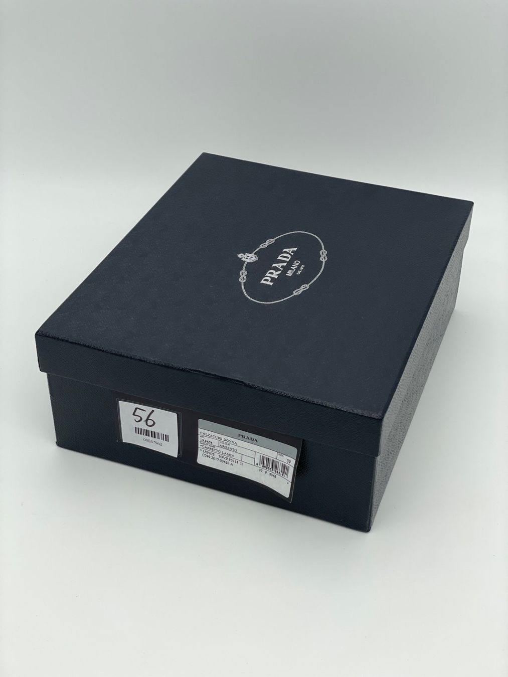 Prada Scarpe da donna: Prada Plateau Sandale mit Absatz EU 39 Metallic – Usato da Zürich venduto da shoe_shop 6