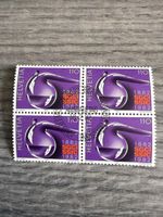 Schweiz Briefmarke 1982 Viererblock SGCI SSIC Helvetia