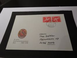 1 Sonderbrief REB.BERN Briefmarkentauschklub 1981