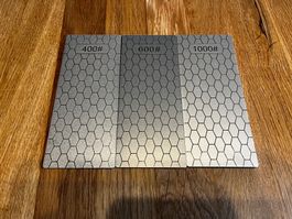 Schleifsteine Set Diamant 400/600/1000