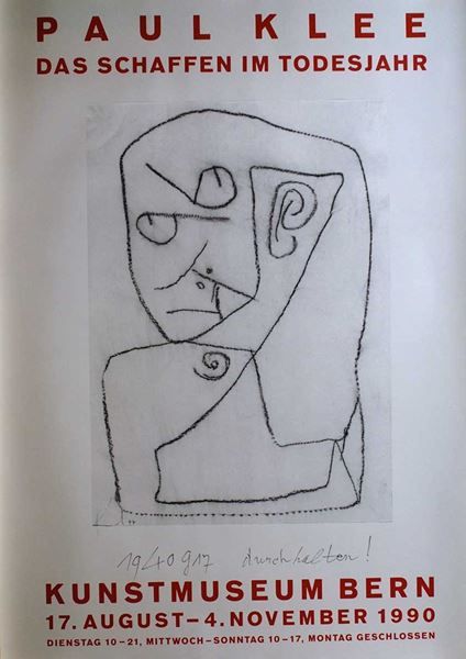 Poster & Bilder: Paul Klee, Das Schaffen im Todesjahr – Neu (gemäss Beschreibung) aus Bern von Vintage-Art-Poster