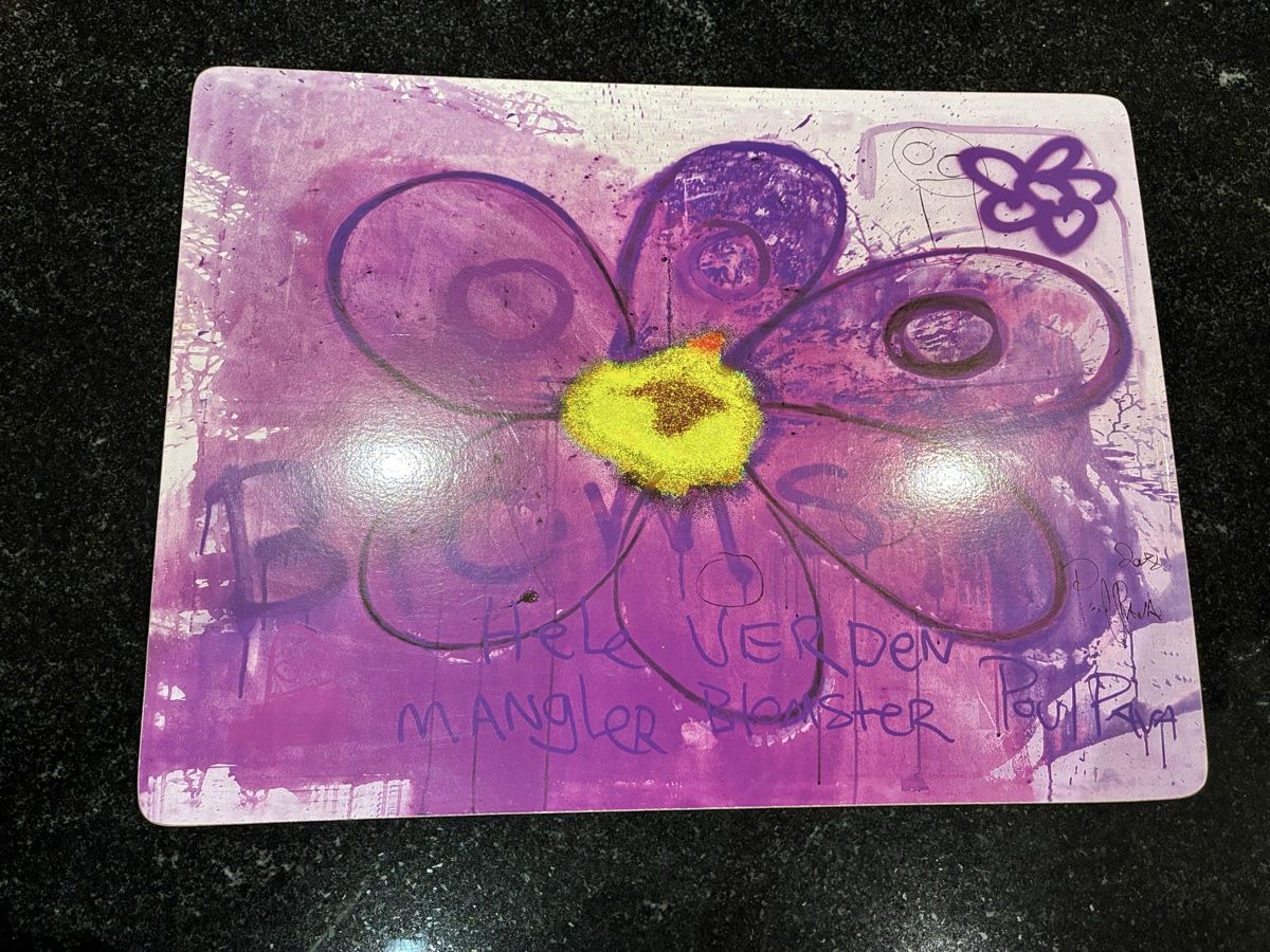 Set di tavolo e panche: 4 Platzsets mit Blumen – Usato da Heerbrugg venduto da blubber02 2