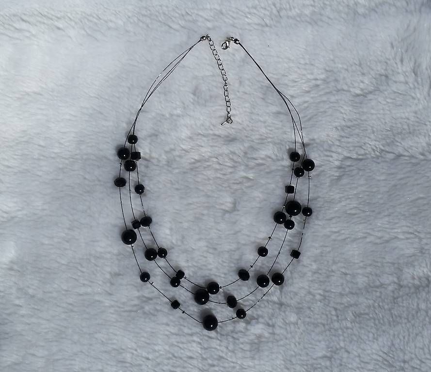 Catenine: Kette mit schwarze Steine – Usato da Soyhieres venduto da chatons 1