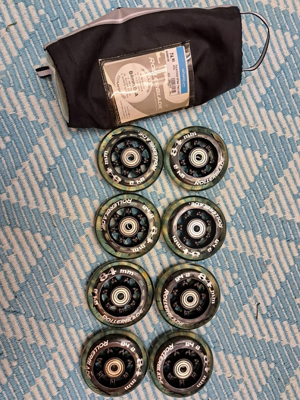 Altri accessori: Rollerblade Rollen  84mm/84A – Nuovo e nell'imballaggio originale da Gommiswald venduto da Cyndi5