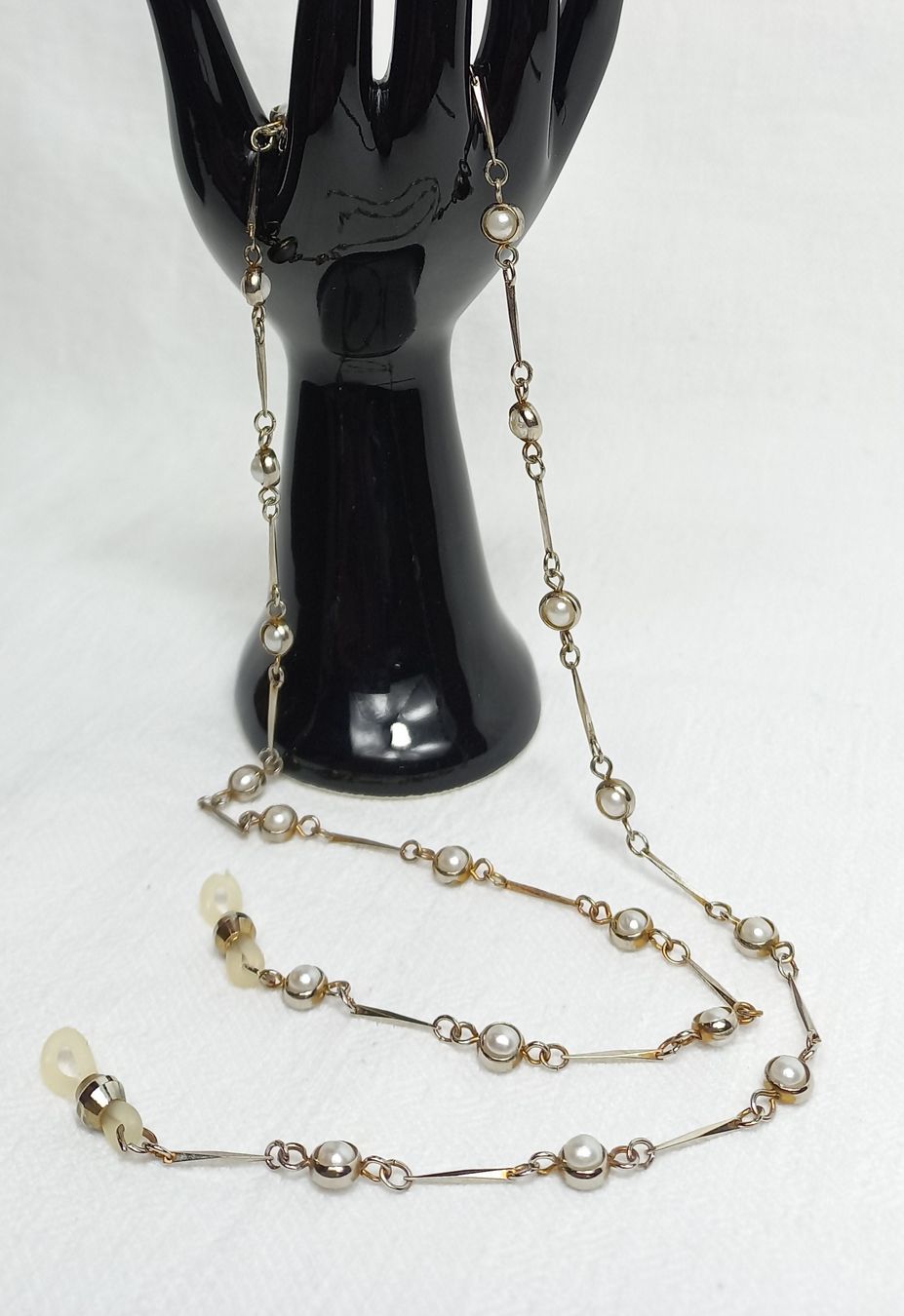 Ketten: Vintage Brillenband Kette mit Perlen – Gebraucht aus Buchs AG von Dzirul 1