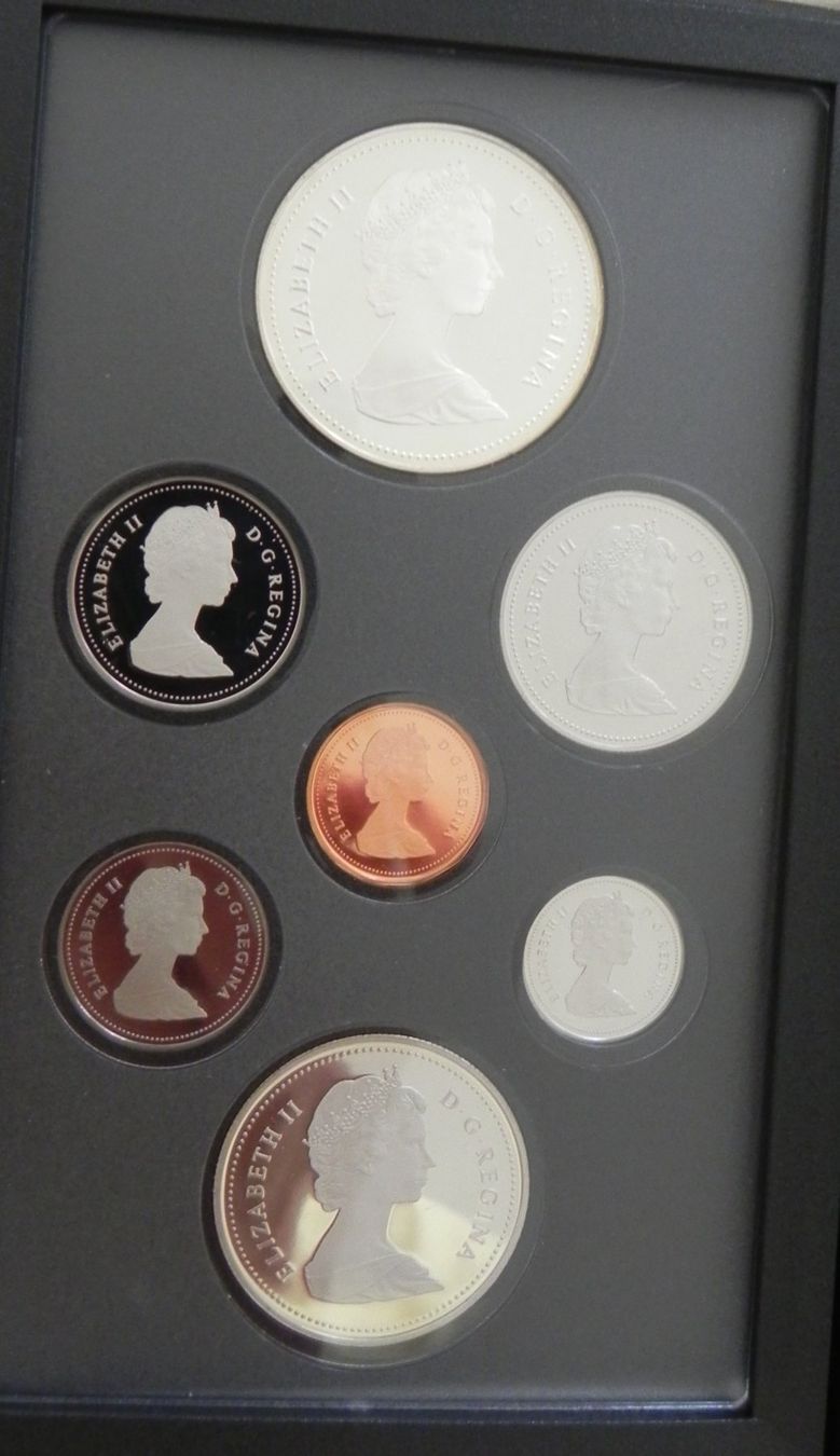 Toutes les monnaies: Original Münzenset - Mintset- Canada 1987 Proof - PP – Neuf avec emballage d'origine à Biel/Bienne par Gogolozi 6