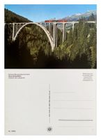 Langwies Viadukt Schanfigg Plessur Chur Arosa Bahn RhB ABe
