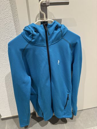 Peak Performance Fleecejacke Blau Gr. XXL Herren Hoodie
