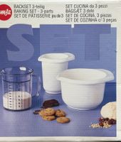 Emsa Backset 3-teilig Messbecher Rührtopf Schüssel neu
