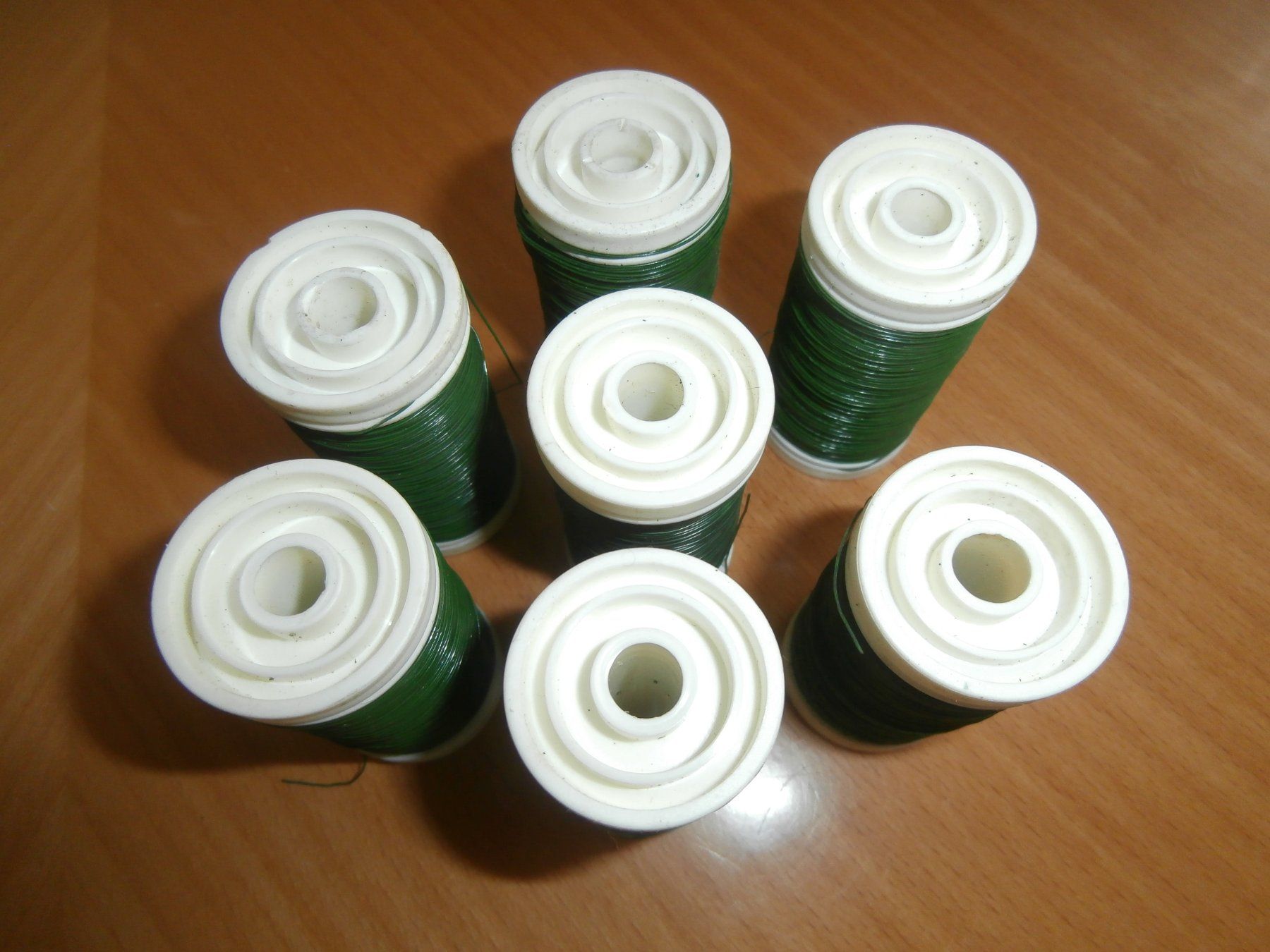Kit bricolage: Bindedraht grün - 7 Rollen - 0,35 mm – Nuovo (secondo la descrizione) da Pfäffikon ZH venduto da variohappy 2
