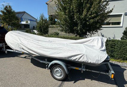 Quicksilver Barche: Motorboot Quicksilver AluRib 420 MIT Anhänger – Usato da Böbikon venduto da Domplex 1