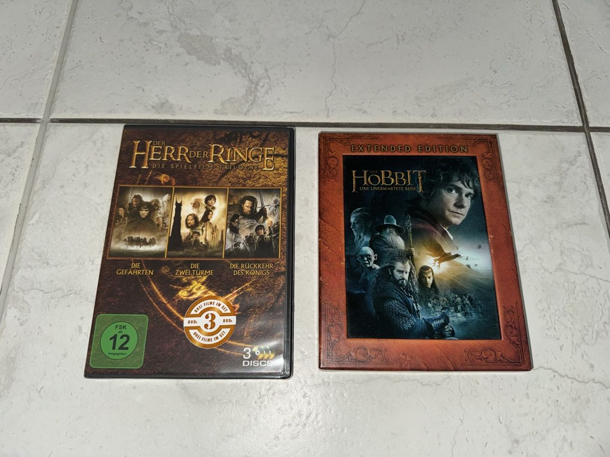 Tutti i DVDs: Herr der Ringe und Hobbit – Nuovo (secondo la descrizione) da Gossau ZH venduto da Shaolin