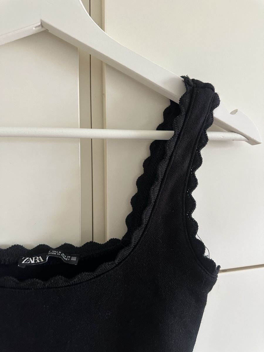 Zara Top: Zara Top Schwarz, Grösse S – Nuovo (secondo la descrizione) da Luzern venduto da nee_zjh6 1