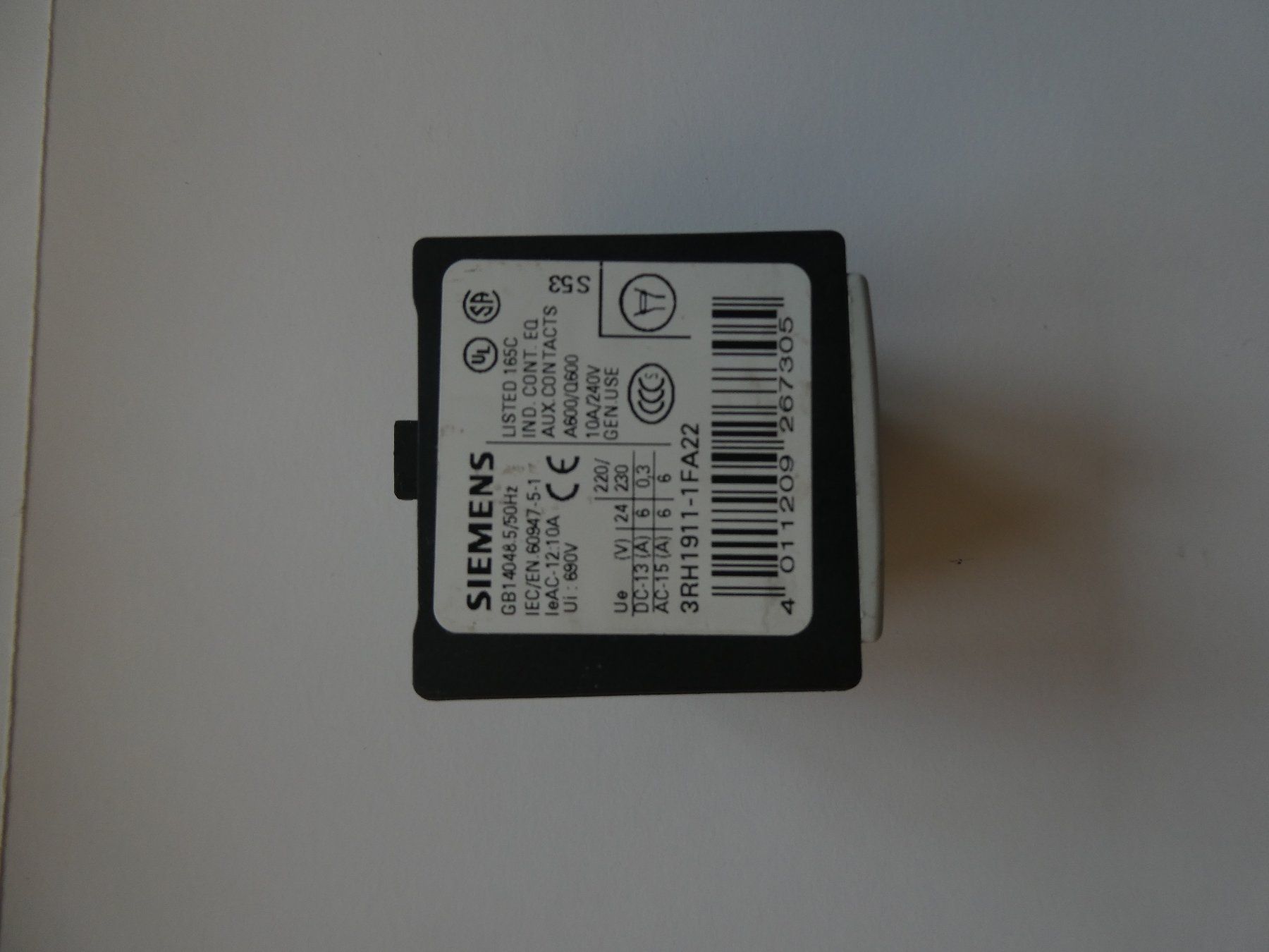Composants électroniques: Siemens Sirius Schütz – Neuf (Voir description) à Fulenbach par Hach0 3