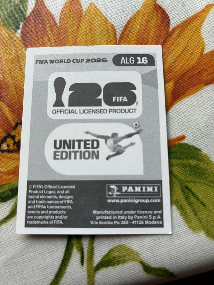 Panini Carte collezionabili: FIFA World Cup 2026 Sticker ALG 16 Saïd Benrahma – Usato da Wettingen venduto da ric_xm6x 1
