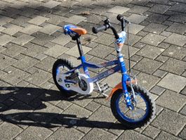 Kinderfahrrad Leopard Speedy blau orange gebraucht