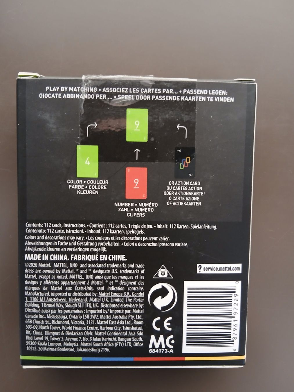 Mattel Jeux: Uno - Minimalista – D'occasion à Luzern par Avacont 1