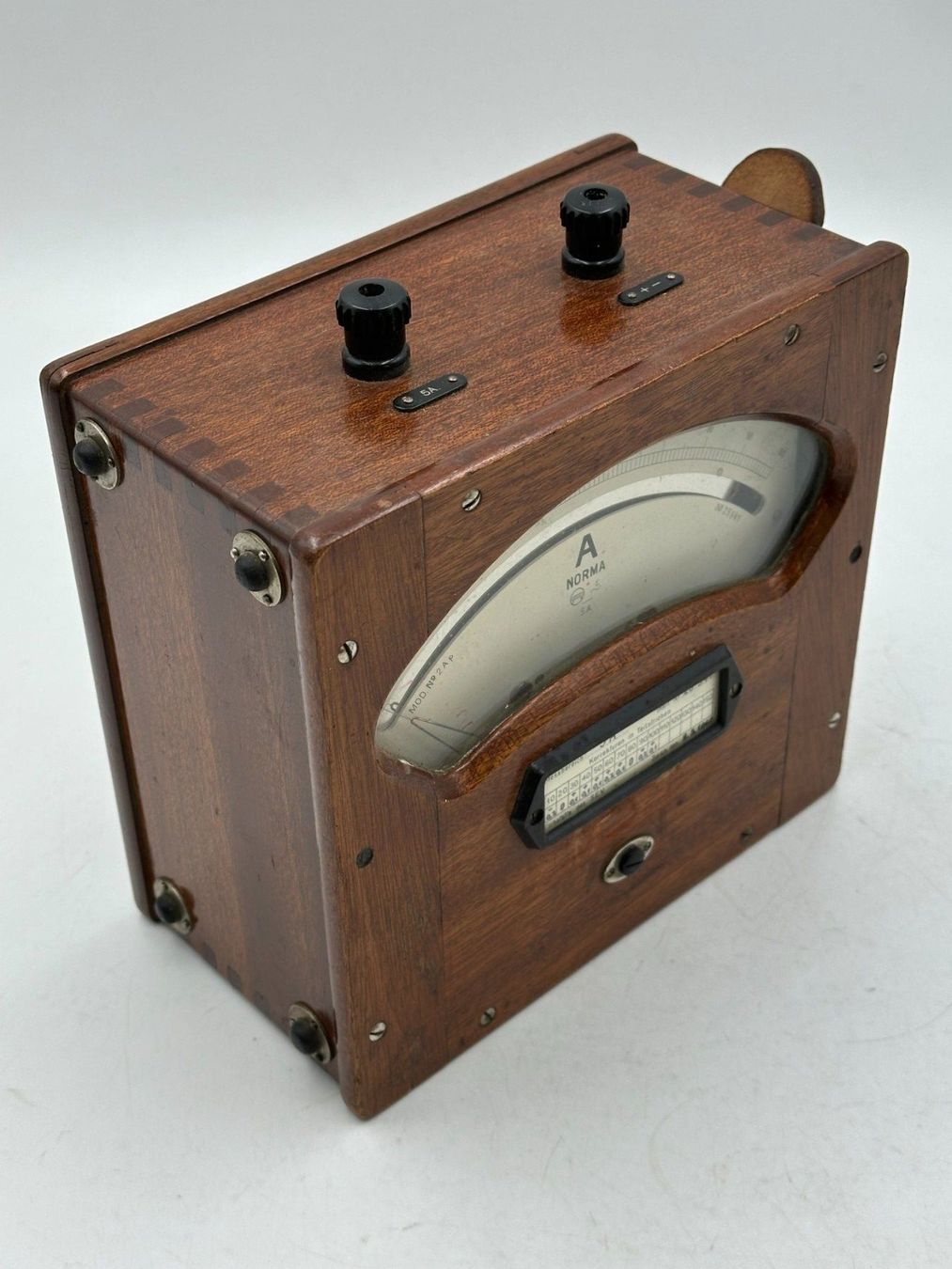 Misurare: Messgerät ca.1966 NORMA, E. Schiltknecht Zürich Ampèremeter – Usato da Luzern venduto da Lager6640 5