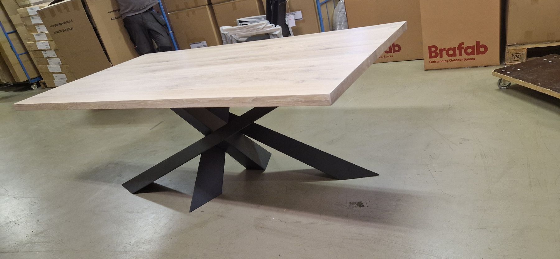 Tavoli: Tisch neu Eiche massivholz 200x100cm – Nuovo e nell'imballaggio originale da Lützelflüh-Goldb venduto da Rampenverkauf_72_ 2