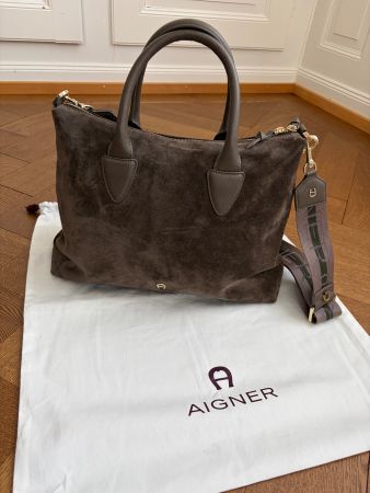 Aigner Handtasche „zita“ braun