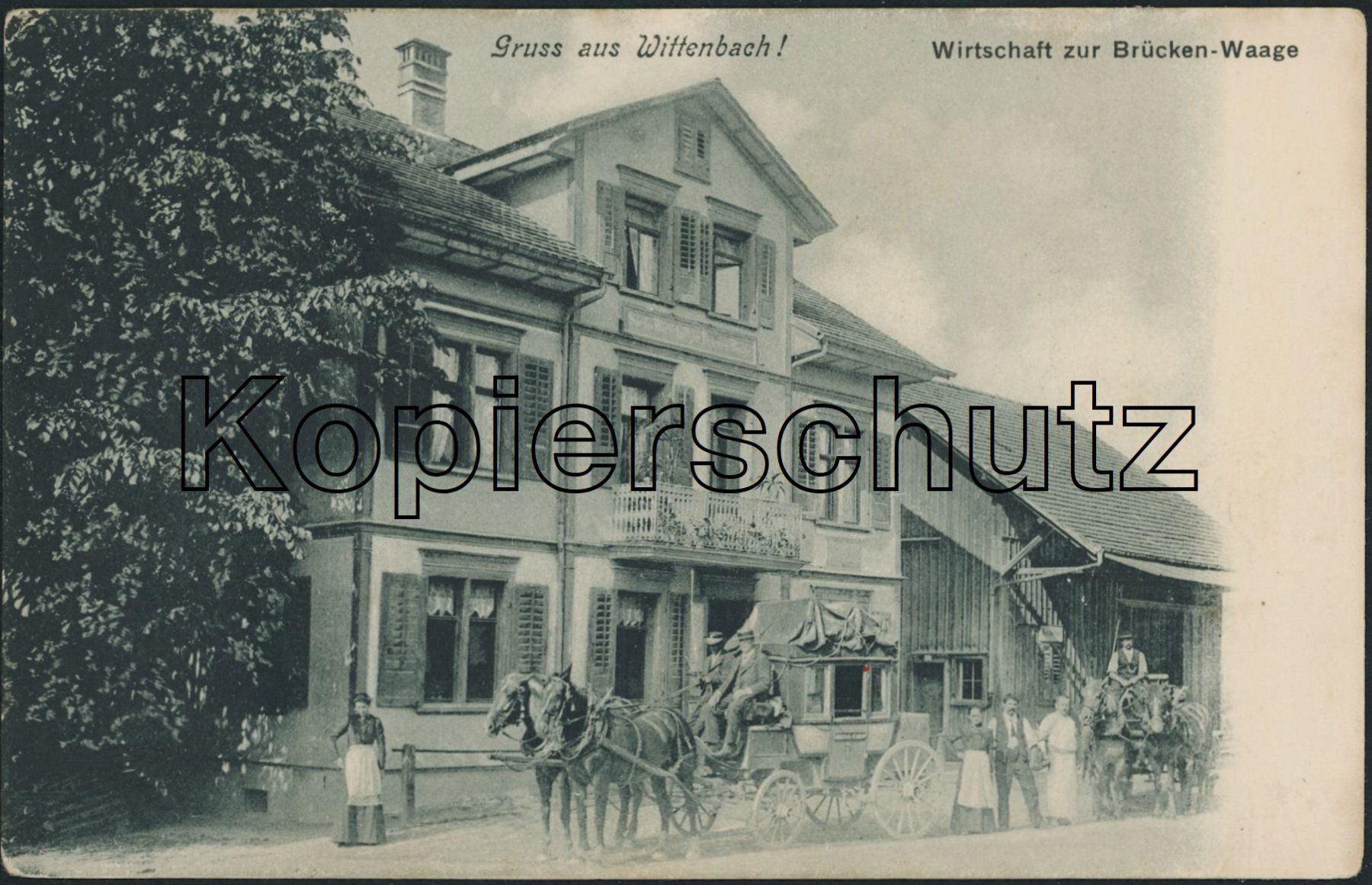 Cartoline postali: SG Wittenbach - Postkutsche – Nuovo (secondo la descrizione) da Schindellegi venduto da leecollect
