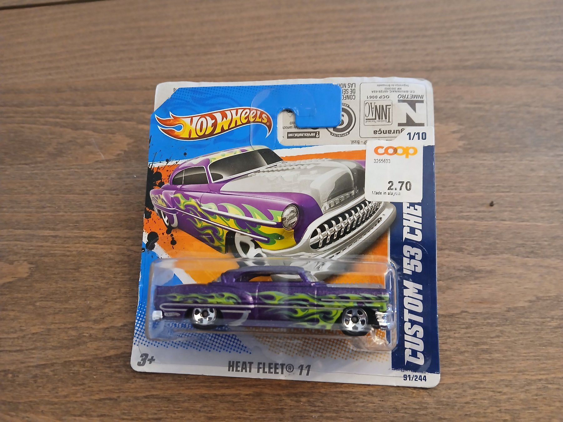 Hot Wheels Modellini d'auto: 1953 Custom Chevrolet – Nuovo e nell'imballaggio originale da Wiedlisbach venduto da Pontiacman93