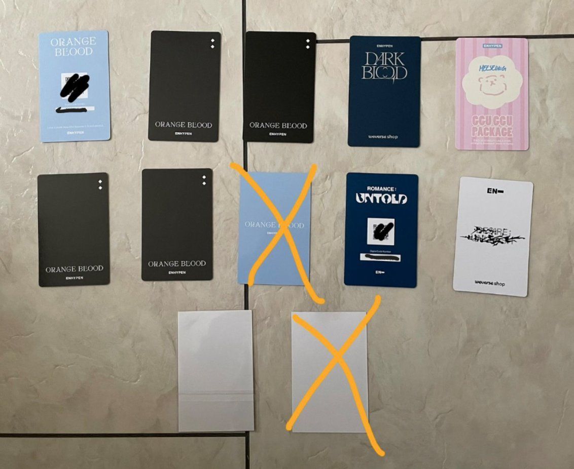 Carte collezionabili: Enhypen photocards – Nuovo (secondo la descrizione) da Uetikon am See venduto da m1384 1