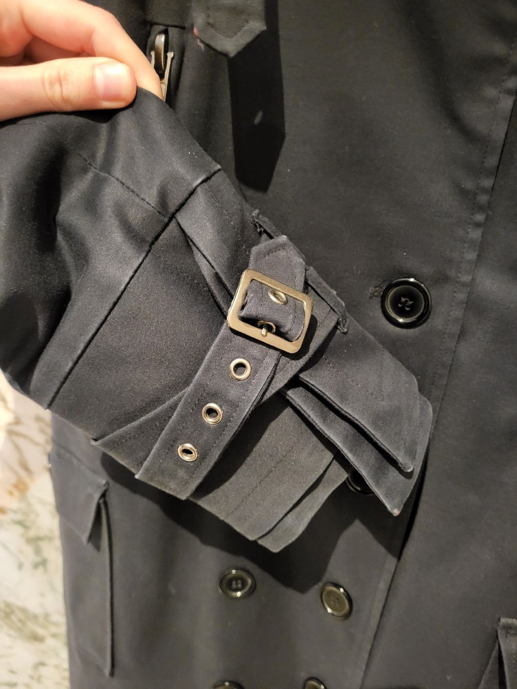 Yes Or No Cappotti: Damen Mantel - Trenchcoat Gr. L – Usato da Bonstetten venduto da catmilk53 4