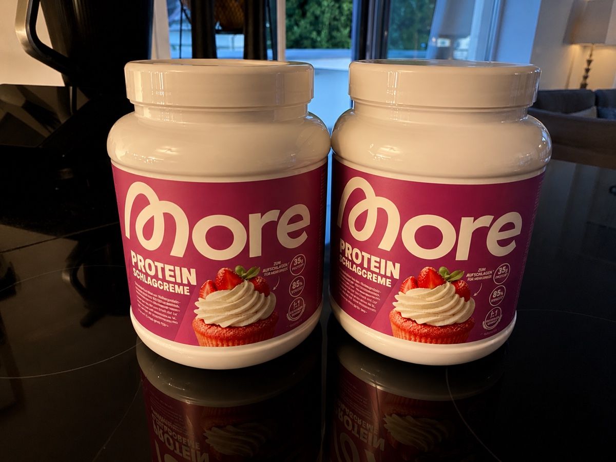 More Nutrition Lebensmittel & Spezialitäten: More Schlagsahne  – Neu (gemäss Beschreibung) aus Stachen von mx39