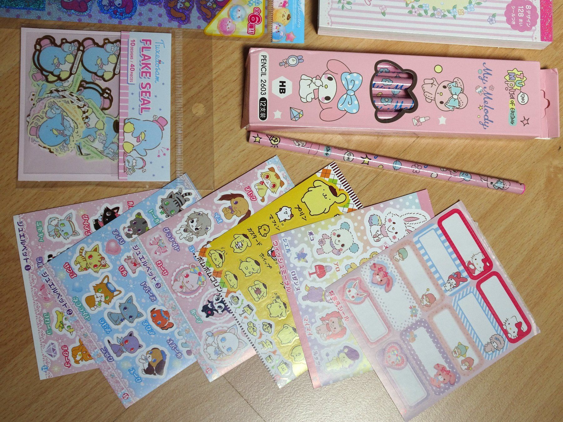 Hello Kitty Schreibblöcke: Sanrio 'My Melody' Schreibwaren – Neu (gemäss Beschreibung) aus Oberönz von sunblink 3