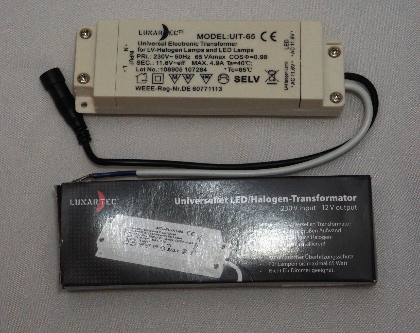 Componenti elettronici: Transformator NC-6140 für LED + 3 Splitter S6V – Nuovo (secondo la descrizione) da St. Gallen venduto da Acer0110 8
