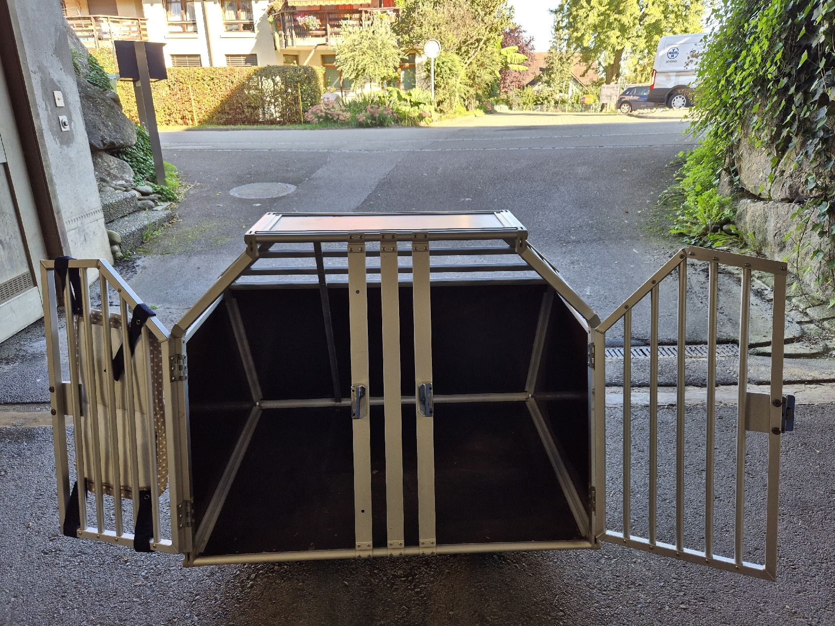 Käfige, Transport & Sicherheit: Hundetransportbox Schmidt – Gebraucht aus Hüttlingen von Remalimo