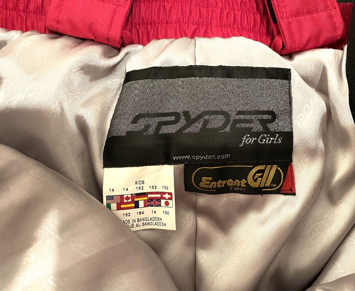 Spyder Pantaloni: Pantalon ski Spyder 152 – Nuovo (secondo la descrizione) da Genève venduto da flocon06 1