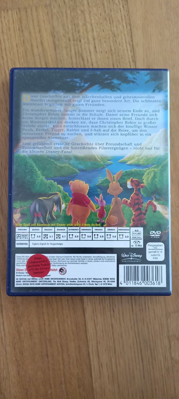 Tutti i DVDs: Winnie Puuh – Usato da Kriens venduto da San74 1