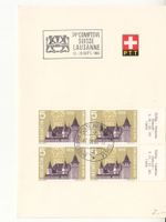 Sonderstempel A. 808 Comptoir Suisse Lausanne 1958