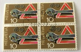 4 er Block Nr.505 mit Vollstempel Bern