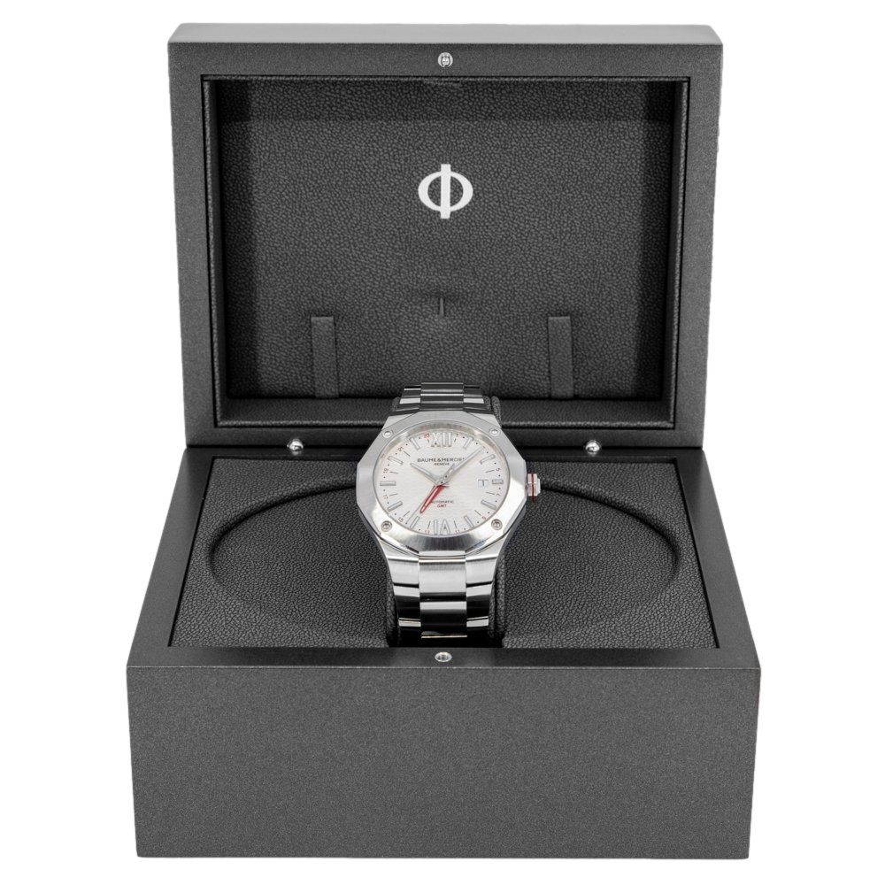 Baume & Mercier Uhren: Baume & Mercier Men's M0A10658 Riviera Automatic – Neu und originalverpackt aus Schindellegi von harveystore 8