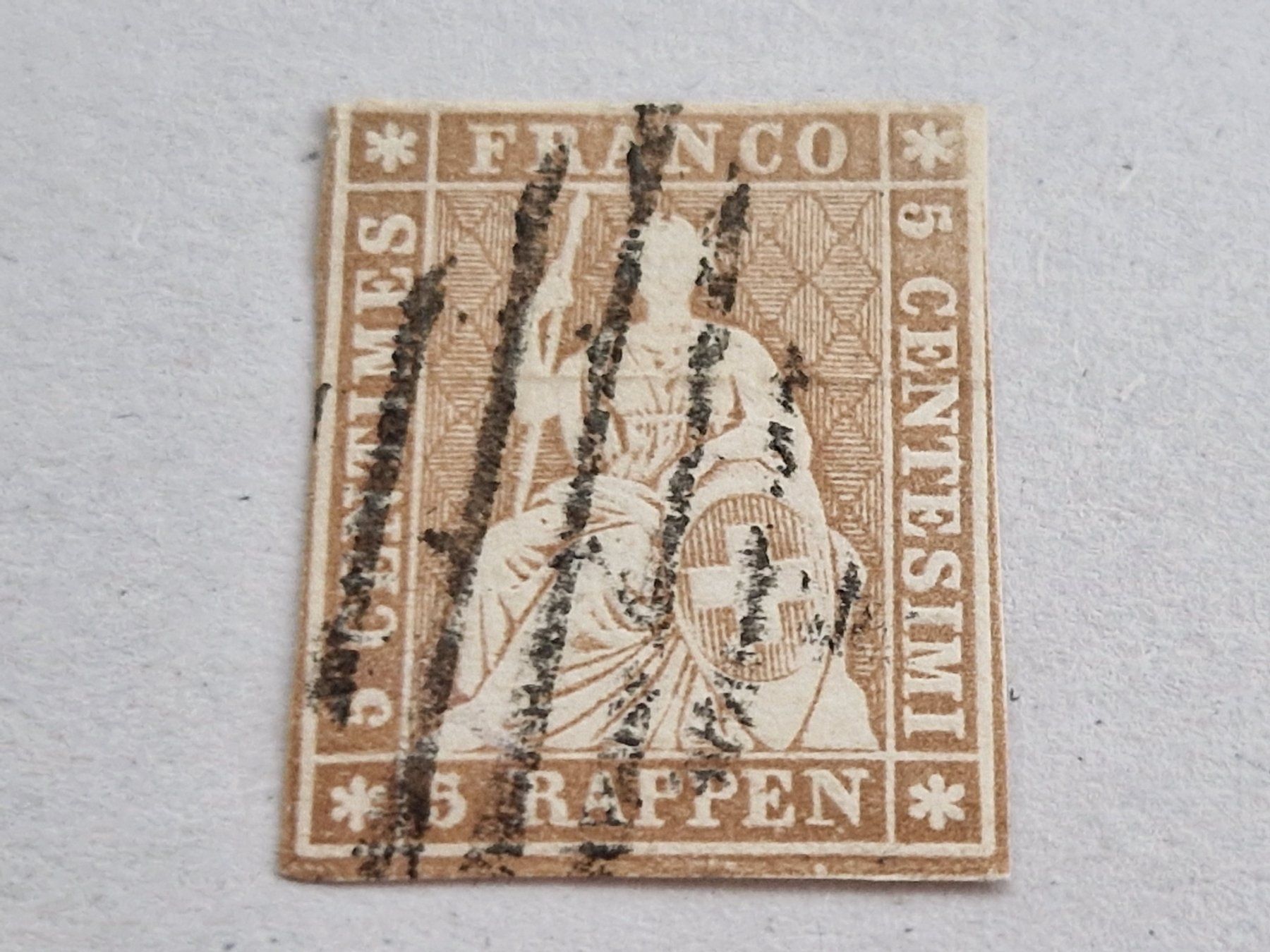 Tutti i francobolli: Strubel 22C, ab 1.- – Usato da Burgdorf venduto da Glossy01