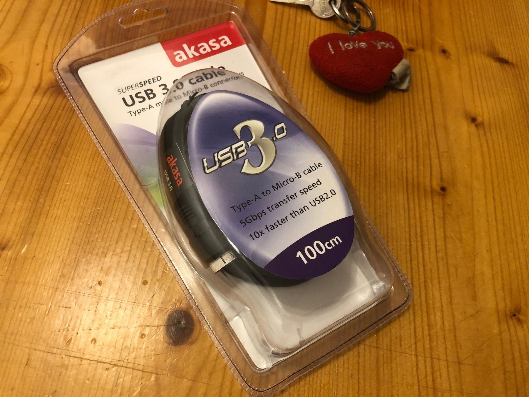Cavi: AKASA - USB 3.0, Type A auf Micro B (Superspeed Kabel) – Nuovo e nell'imballaggio originale da Weinfelden venduto da ice_heart_xx
