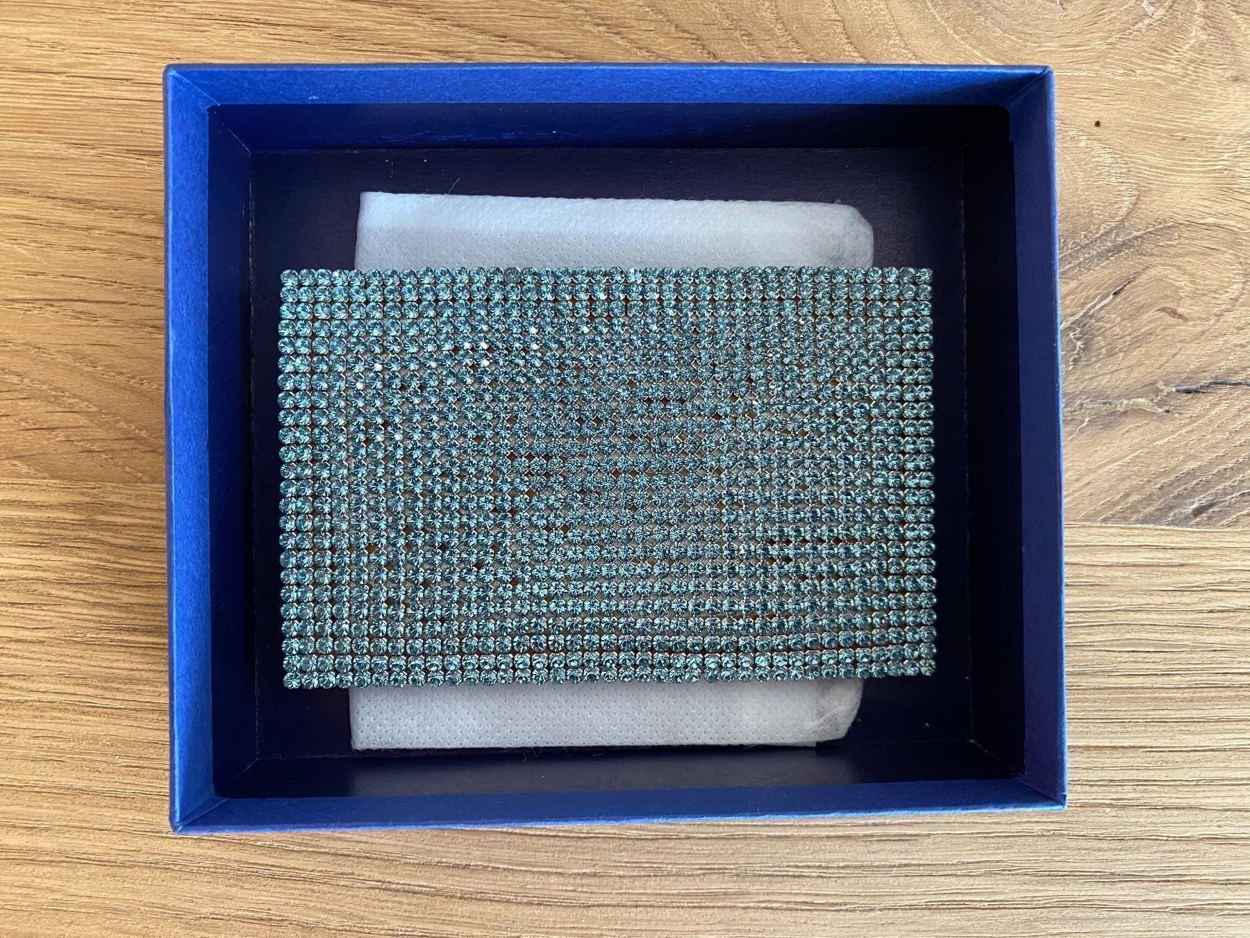 Altro in  Abbigliamento & Accessori: Swarovski Visitenkartenhalter, hellblau – Nuovo e nell'imballaggio originale da Erlenbach ZH venduto da CoogeeBeachLove 3