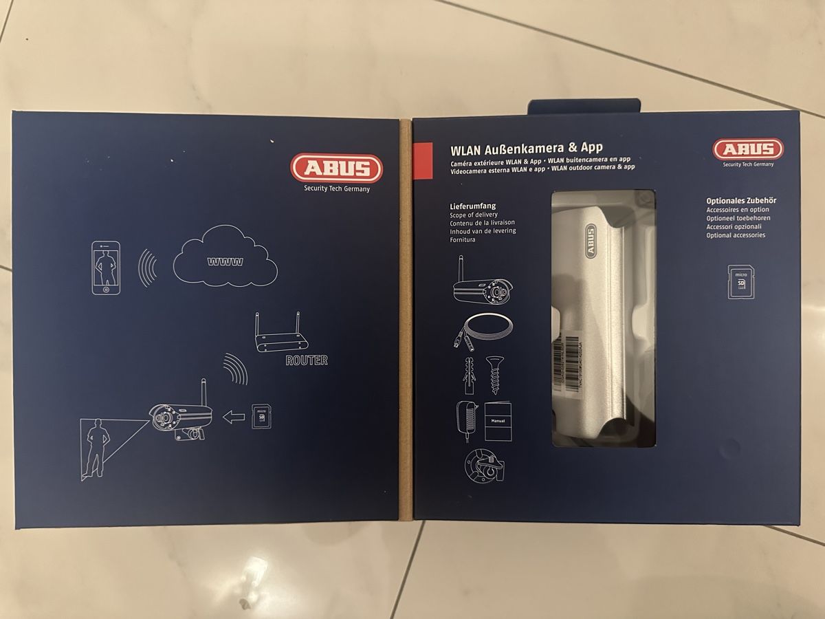 Fotocamera: Abus WLAN Aussenkamera – Nuovo e nell'imballaggio originale da Seengen venduto da Gegu2 3