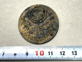 Medaille Wien Trachtenfest 1926 Messing 
