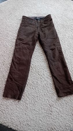 Spirit Motors Lederhose braun Grösse 52