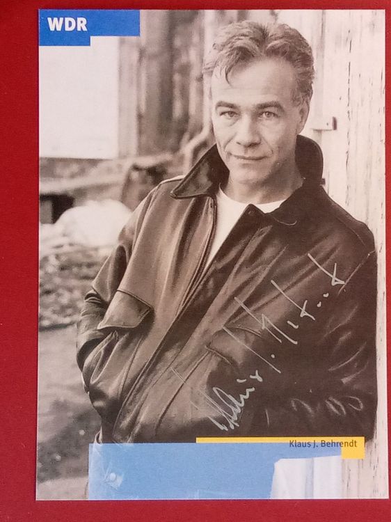 Klaus J. Behrendt TATORT Autogramm Fotopostkarte 10x15cm | Kaufen auf ...