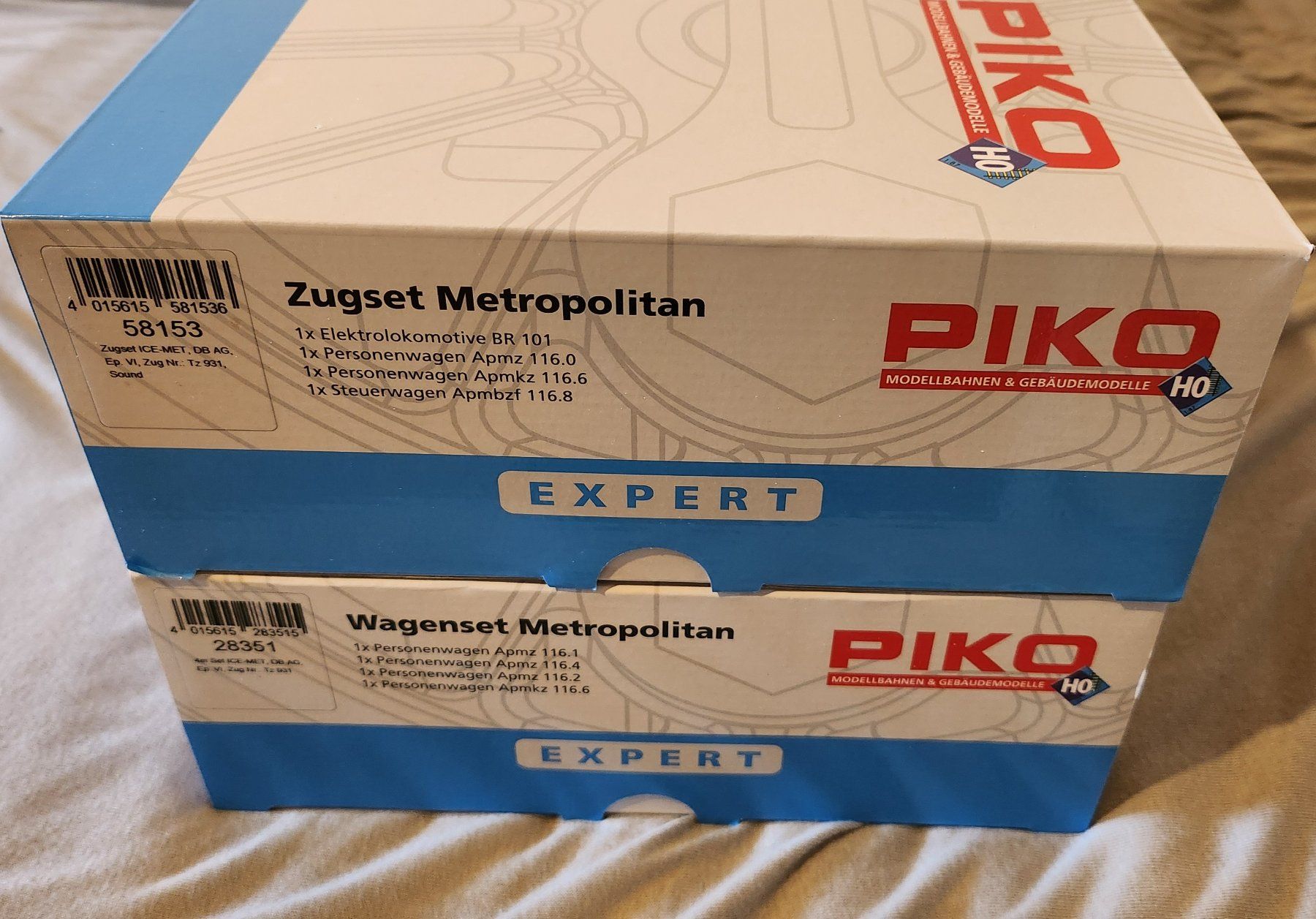 Piko Modellini di ferrovie: Piko DB ICE ex. Metropolitan, DCC Sound – Nuovo e nell'imballaggio originale da Wittenwil venduto da ced_q8j7 1